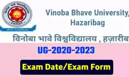 VBU-hazaribagh-Exam-Form-And-Exam-date-2020-2023