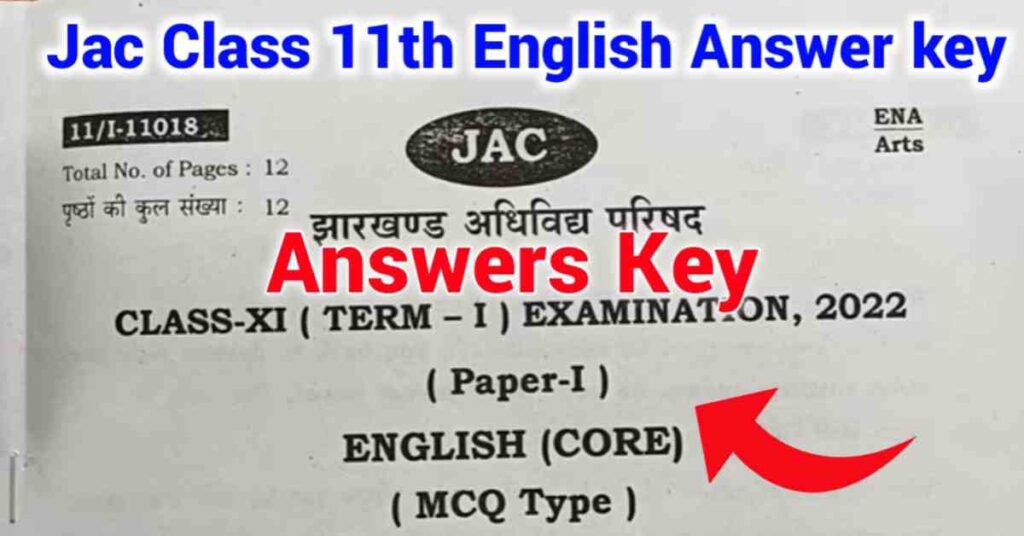 JAC-Class-11th-Arts-English-Answers-Key-2022