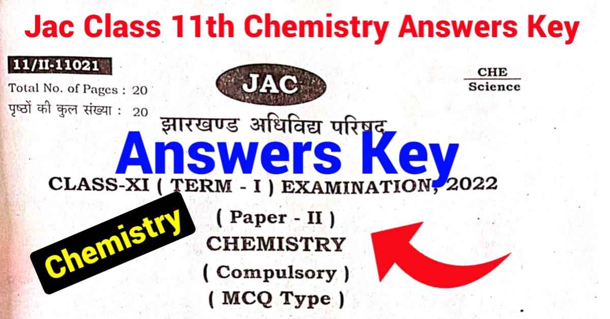 JAC-Class-11th-Chemistry-Answers-Key-2022