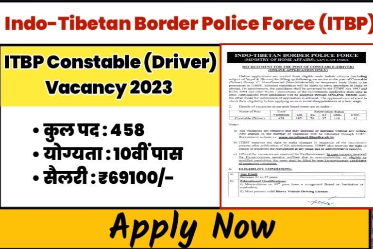 ITBP-Constable-Driver-Vacancy-2023