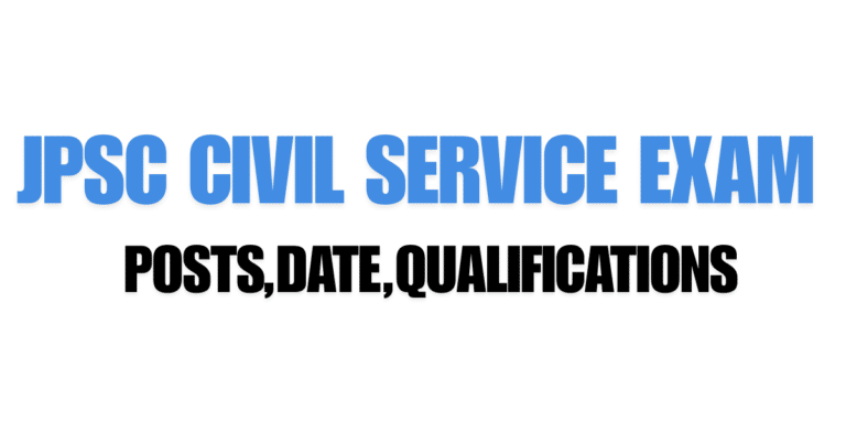 JPSC Civil Service Exam 2024