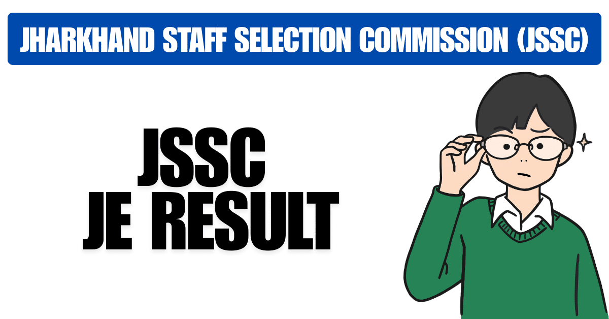 Jharkhand JSSC JE Result 2024